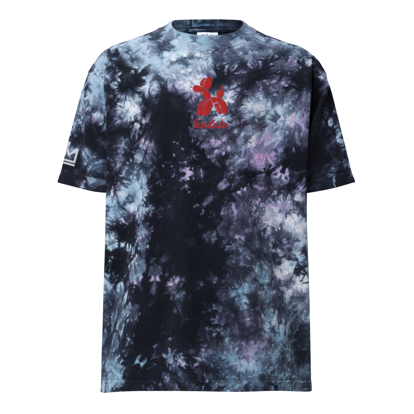 levitate tie-dye t-shirt (embroidered)