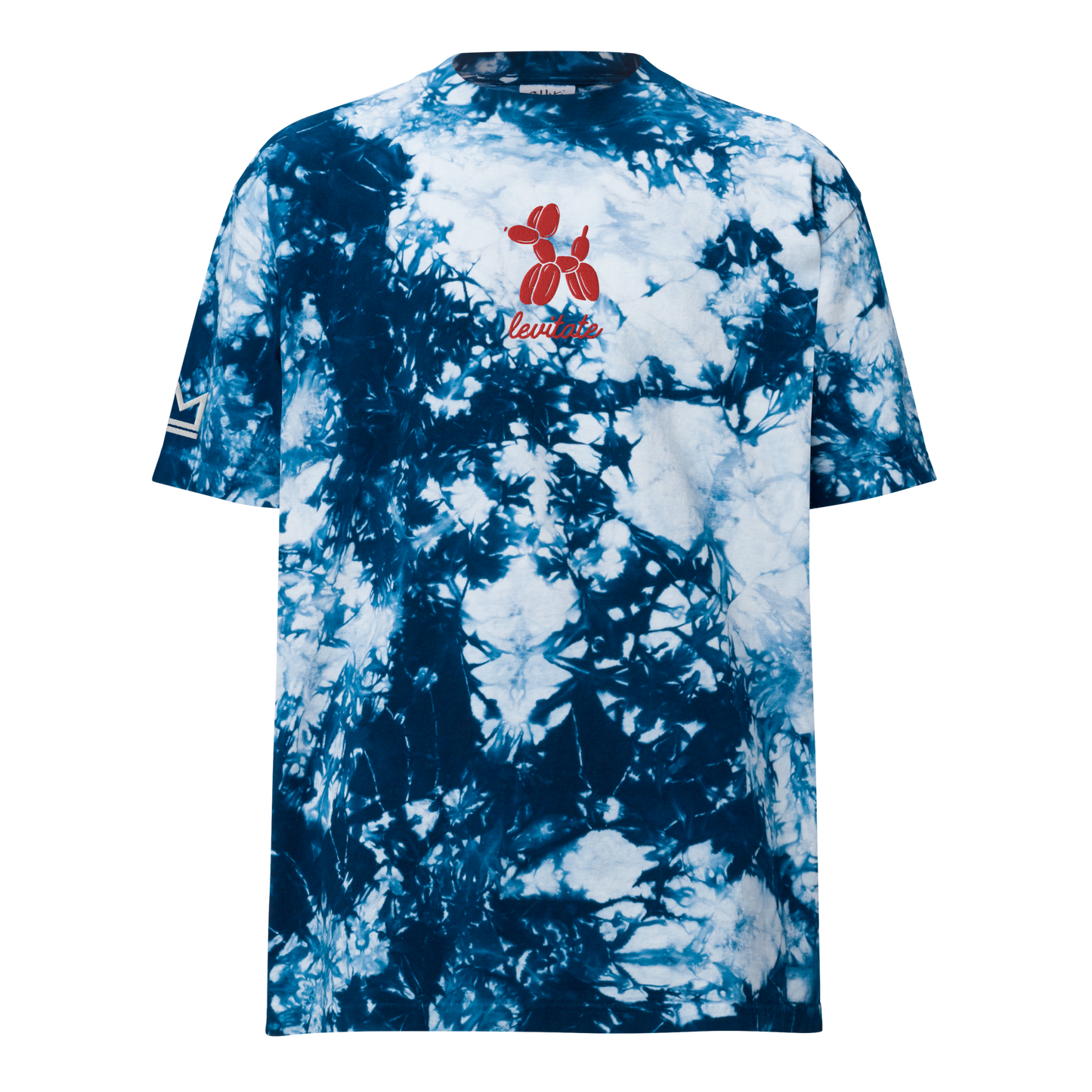 levitate tie-dye t-shirt (embroidered)